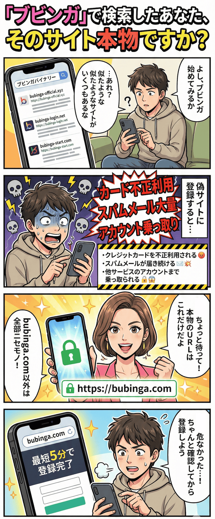 ブビンガバイナリーの本物サイト