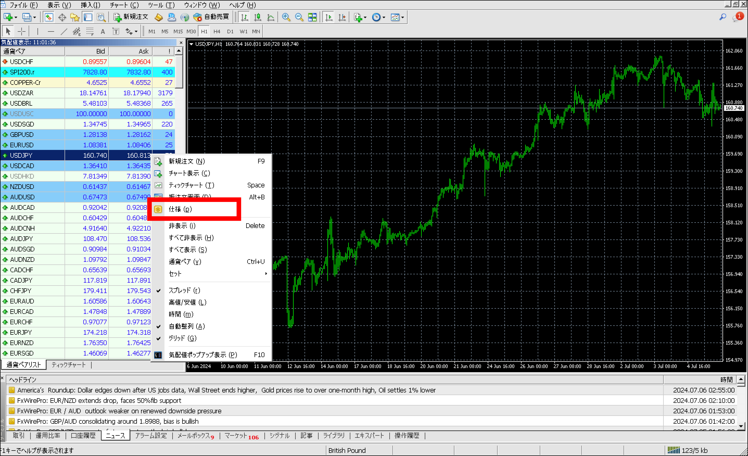 VantageTradingスワップポイントの確認・計算方法